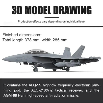 MENG | LS-019 Boeing EA-18G Growler 1:48 Model Kit