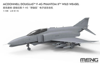 MENG | LS-015 McDonnell Douglas F-4G Phantom II Wild Weasel 1:48 Model Kit