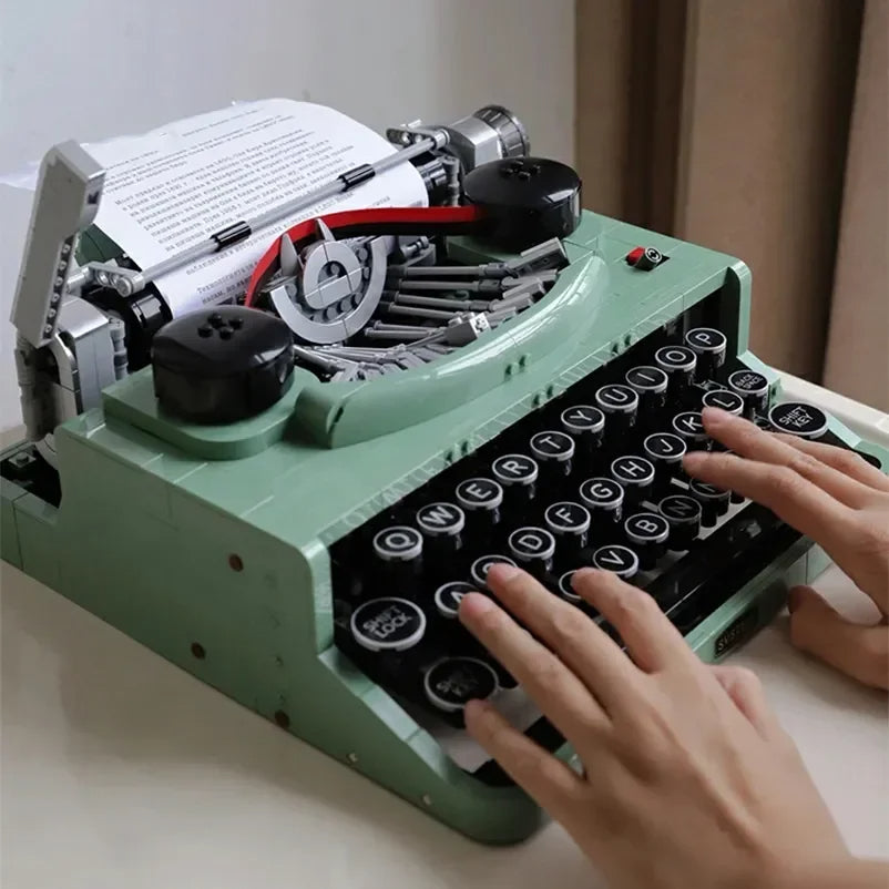 2179 Piece Typewriter 21327 Collectible Retro Display Model