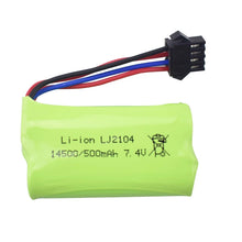 Spare Battery 500mAh 7.4V Lipo for RC Toys