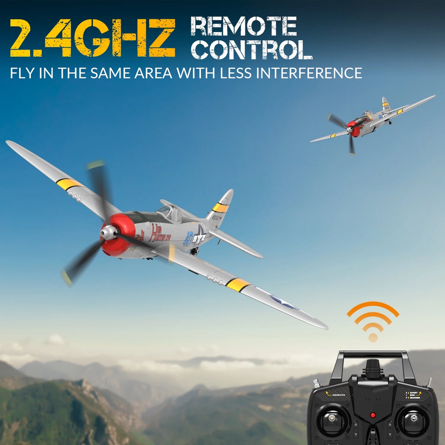 Volantex P47 Thunderbolt "Hun Hunter XVI" 2.4GHz 4 Channel RTF RC Plane