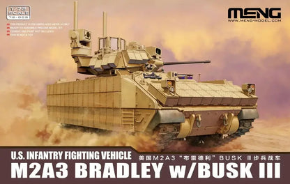MENG | 72-005 M2A3 Bradley w/ BUSK III 1:72 Model Kit