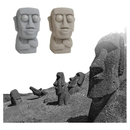 Squishy-Stressabbauspielzeug mit Moai-Statue der Osterinsel