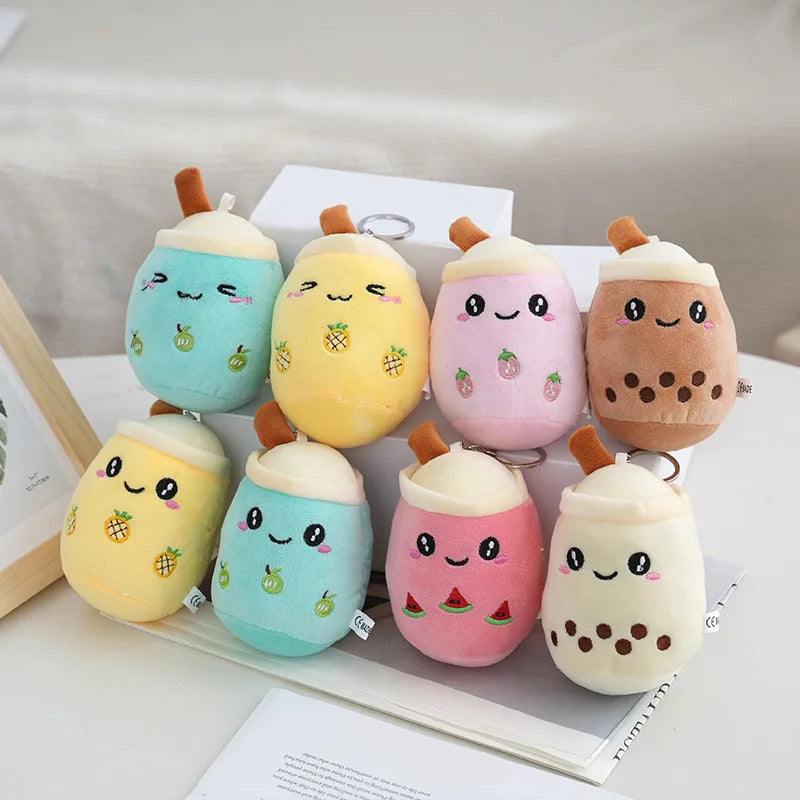 PlushBuddies Bubble Tea Plushie Keyring Collection