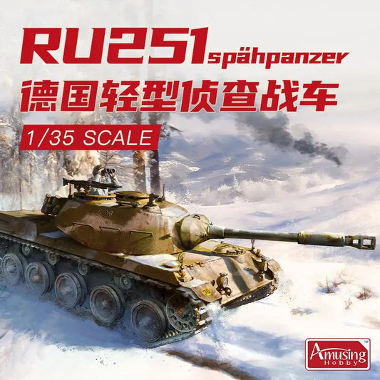 Amusing Hobby | 35A055 Ru251 Spähpanzer 1:35 Model Kit