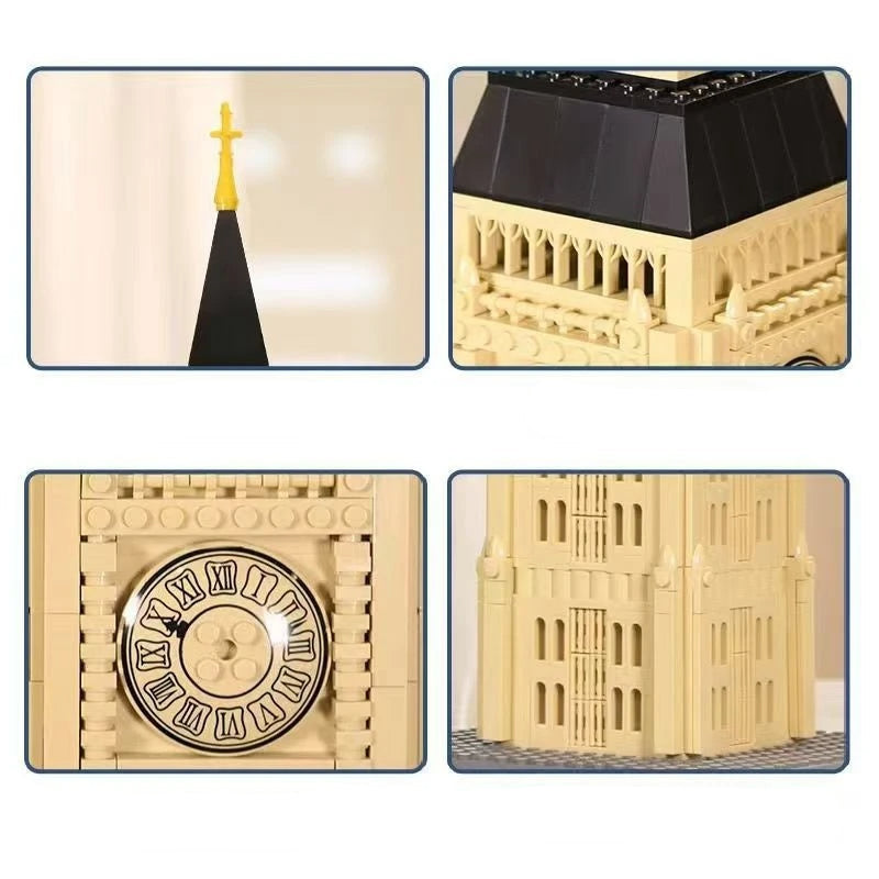 VentureCraft 8014 | Elizabeth Tower "Big Ben" Building Block Set