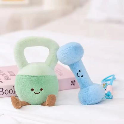 PlushBuddies Dumbbell Kettlebell Plushie Collection