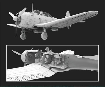 FlyHawk | FH 6001 Douglas SBD-3 Dauntless 1:72 Model Kit