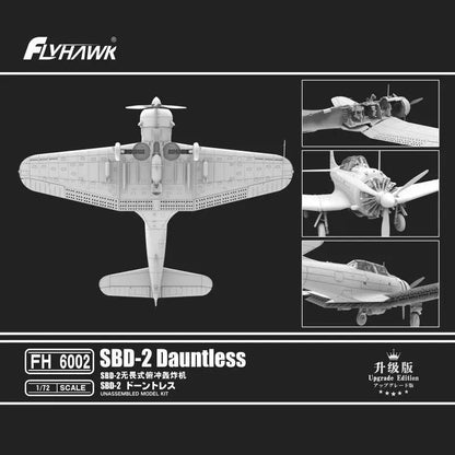 FlyHawk | FH 6001 Douglas SBD-3 Dauntless 1:72 Model Kit