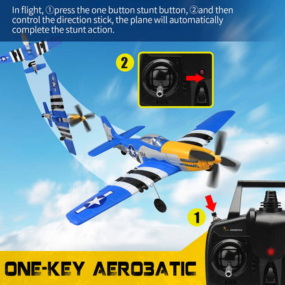 Volantex P51 Mustang "Obsession" 2.4GHz 4 Channel RTF RC Plane