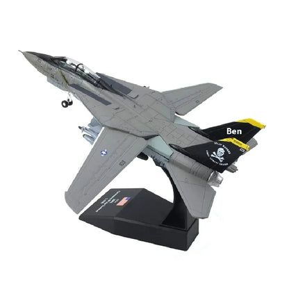 F-14 Super Flanker Jet 1:100 Display Model