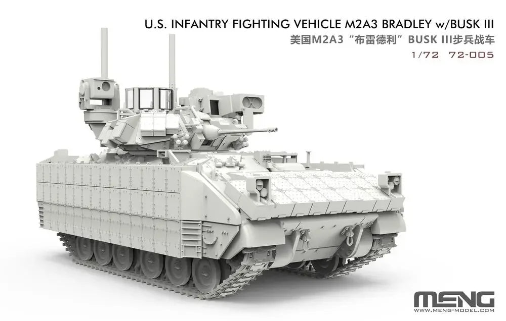 MENG | 72-005 M2A3 Bradley w/ BUSK III 1:72 Model Kit