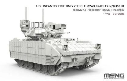 MENG | 72-005 M2A3 Bradley w/ BUSK III 1:72 Model Kit