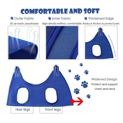 Pet Grooming and Bath Restraint Hammock