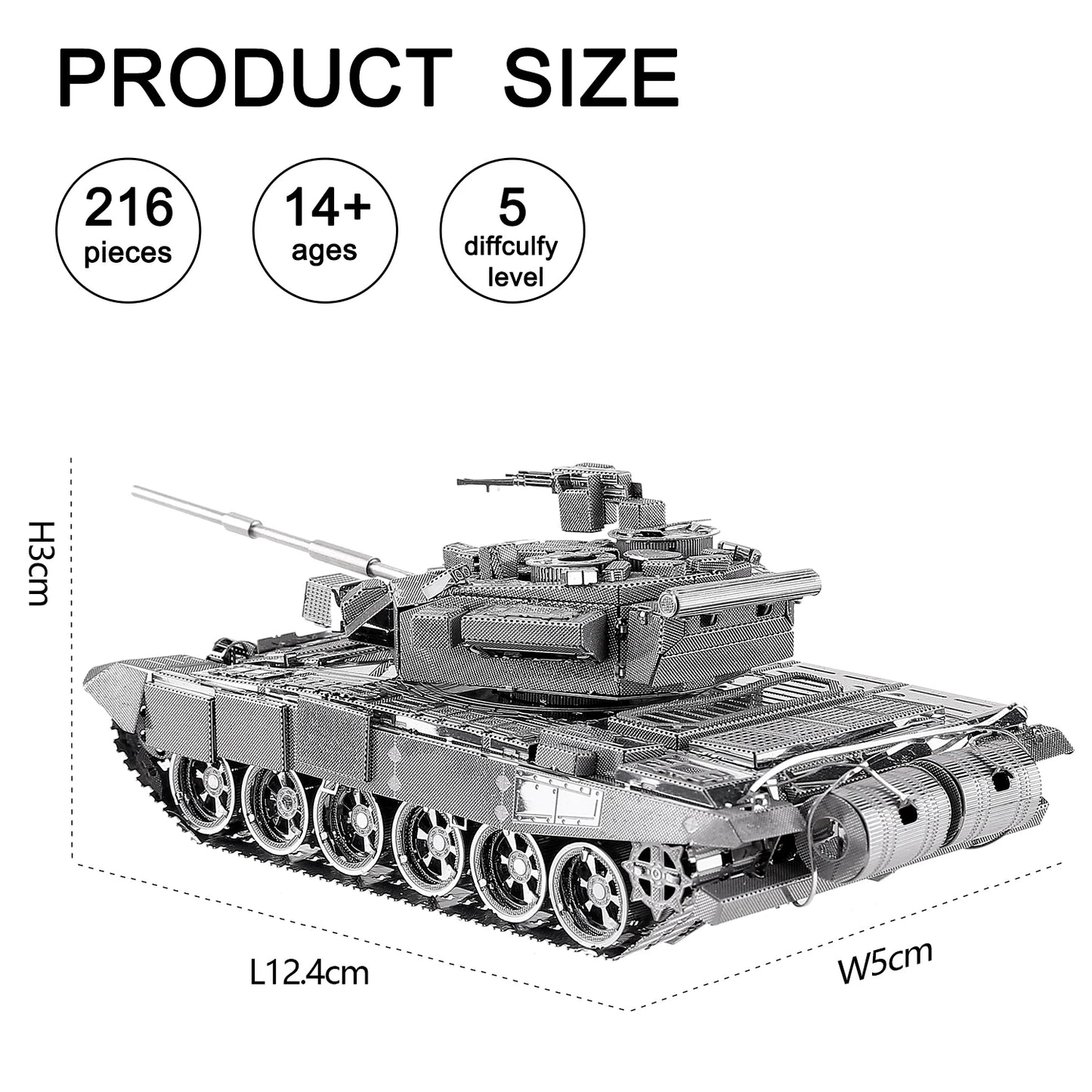 T-90A Tank Assembly Model Kit