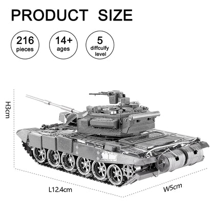T-90A Tank Assembly Model Kit