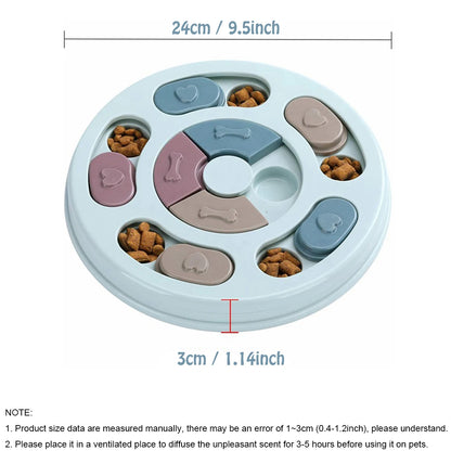 Interactive Dog Feeder Bowl