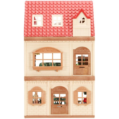 Kitchen Forest Family Three-Story Animal Themed Dollhouse