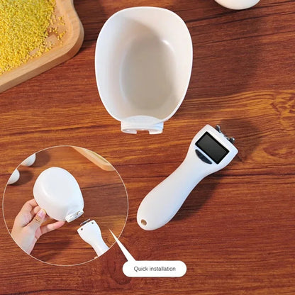 Digital Scale Electronic Pet Food Measuring Scoop