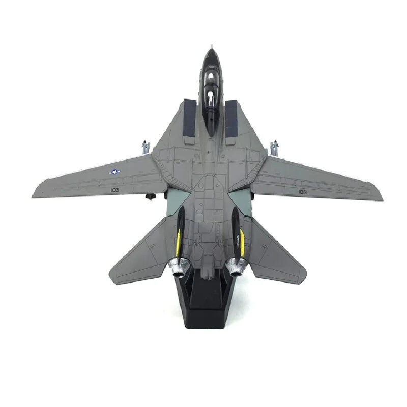 F-14 Super Flanker Jet 1:100 Display Model