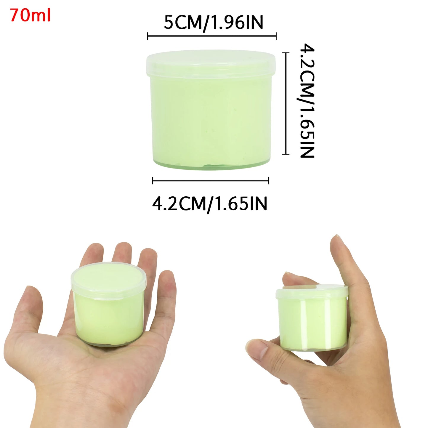 Crazjoy Froggy Boba Fluffy Scented Slime Putty