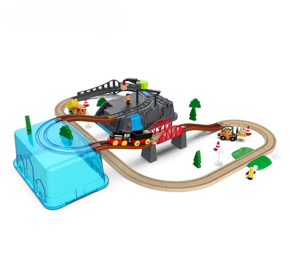 Construction Town Train Set
