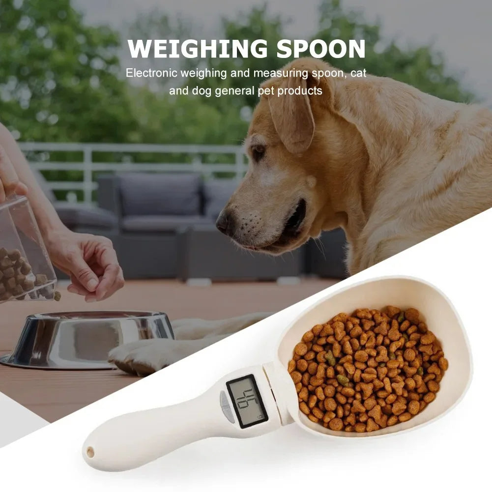 Digital Scale Electronic Pet Food Measuring Scoop
