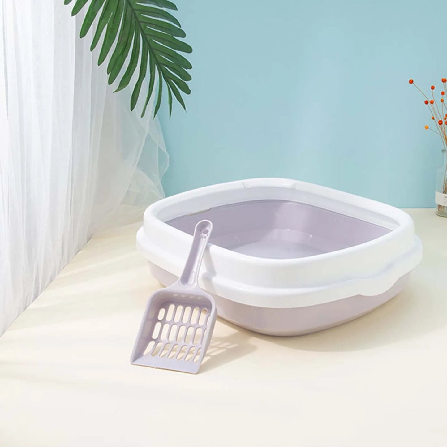 Open Top Cat Litter Box