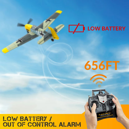 Volantex Messerschmitt BF109 RC Plane 2.4GHz 4CH RTF