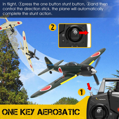 Volantex Mitsubishi A6M Zero 2.4GHz 4 Channel RTF RC Plane