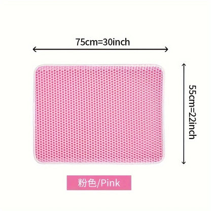 Honeycomb Double Layer Cat Litter Mat