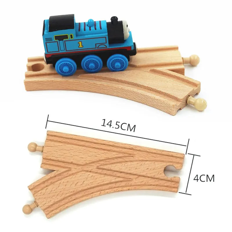 Right Track Toys | Wooden Train Track Set