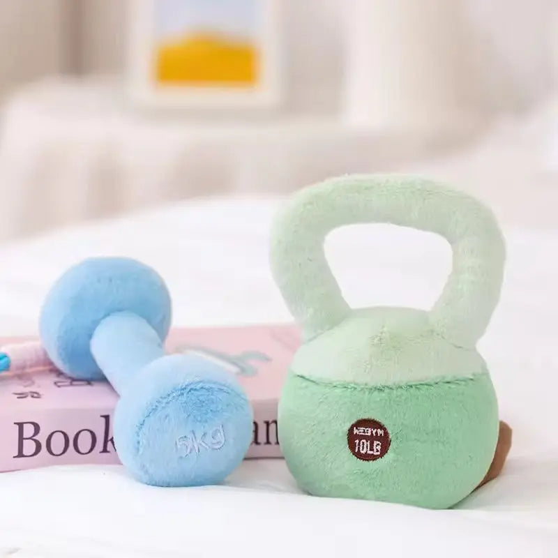 PlushBuddies Dumbbell Kettlebell Plushie Collection