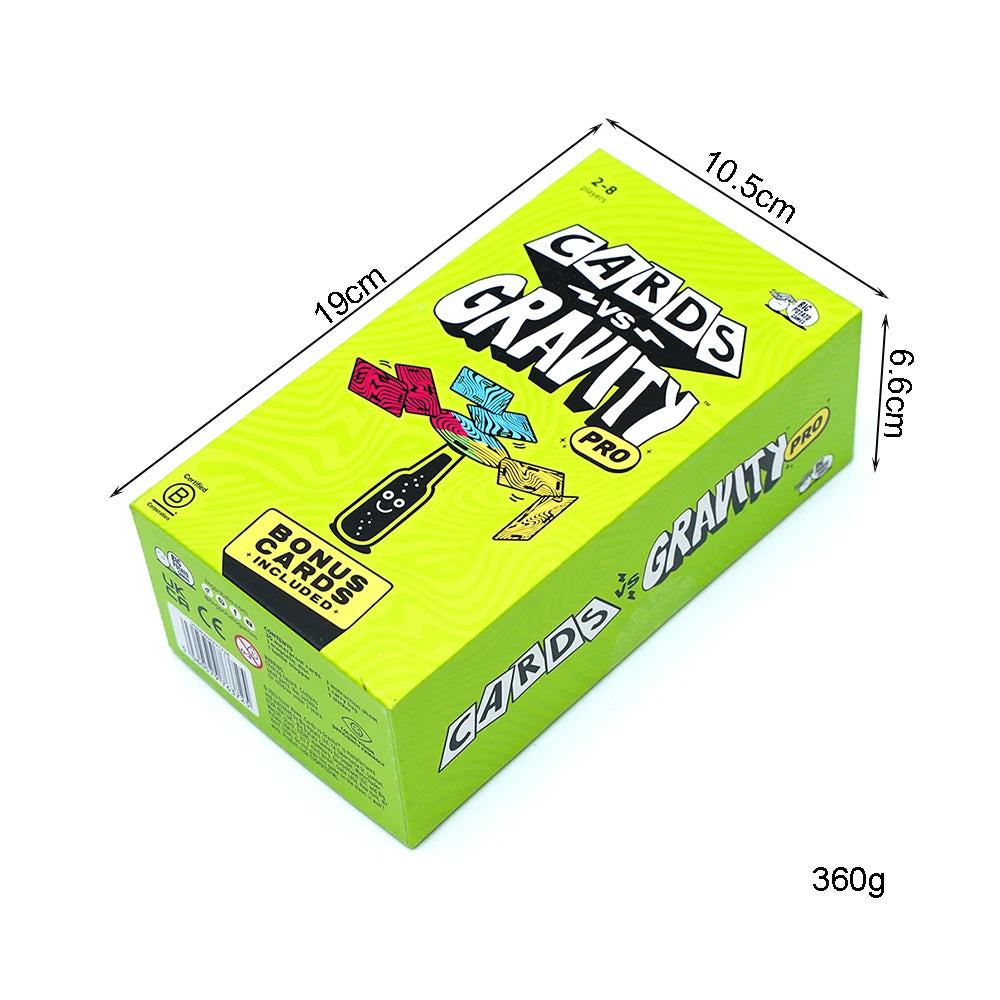 Cards Vs Gravity: The gravity-defying, card-balancing game