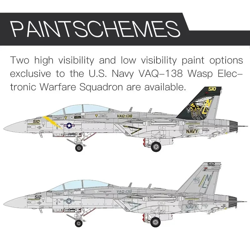 MENG | LS-019 Boeing EA-18G Growler 1:48 Model Kit