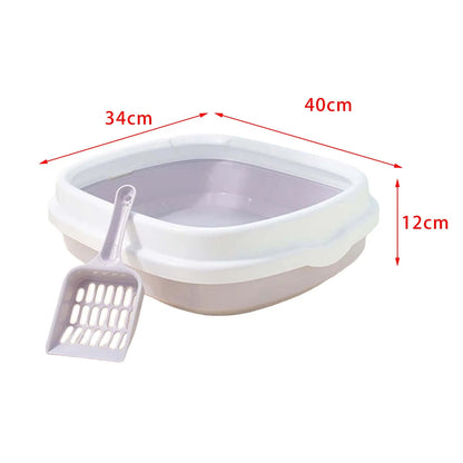 Open Top Cat Litter Box