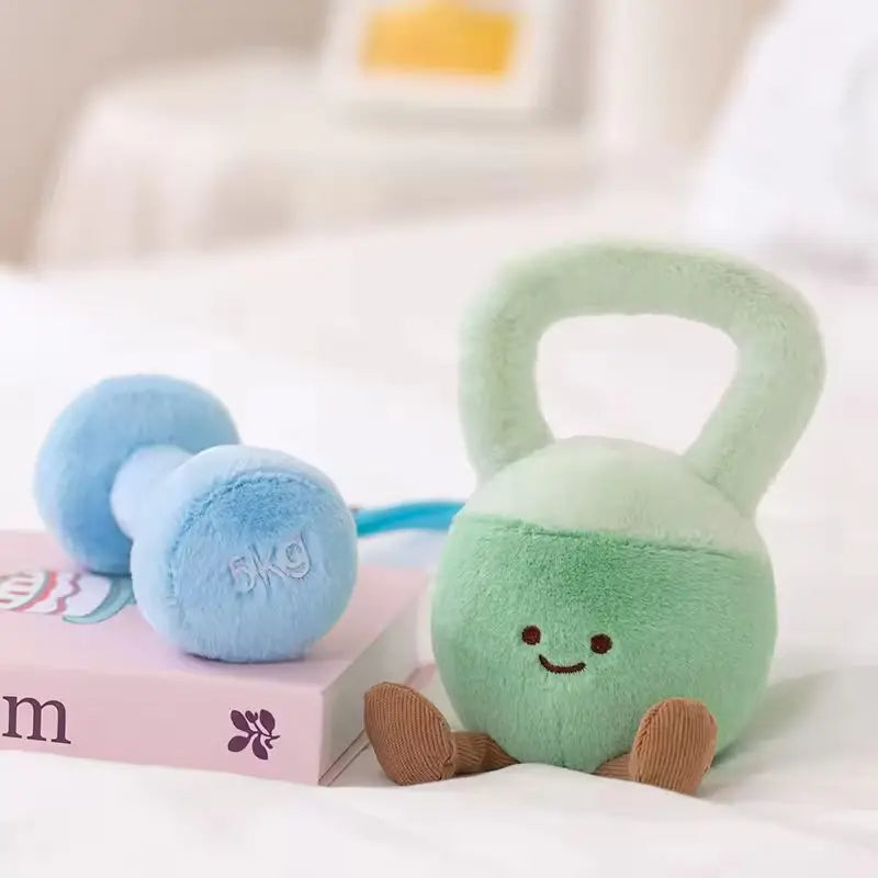PlushBuddies Dumbbell Kettlebell Plushie Collection