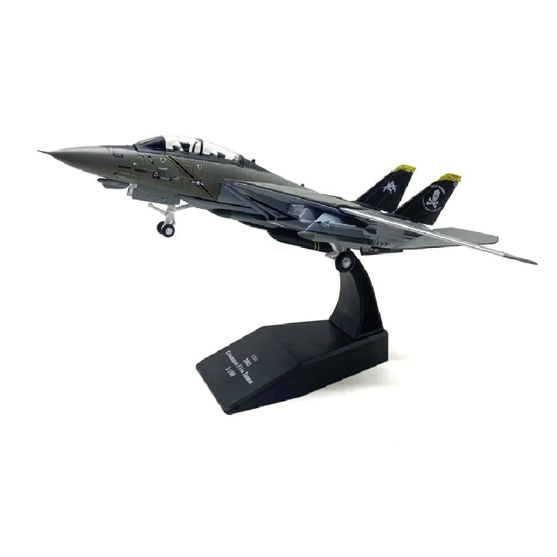 F-14 Super Flanker Jet 1:100 Display Model