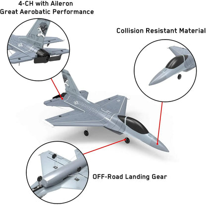 Volantex F16 Falcon 761-10 4CH 6-Axis RC Plane