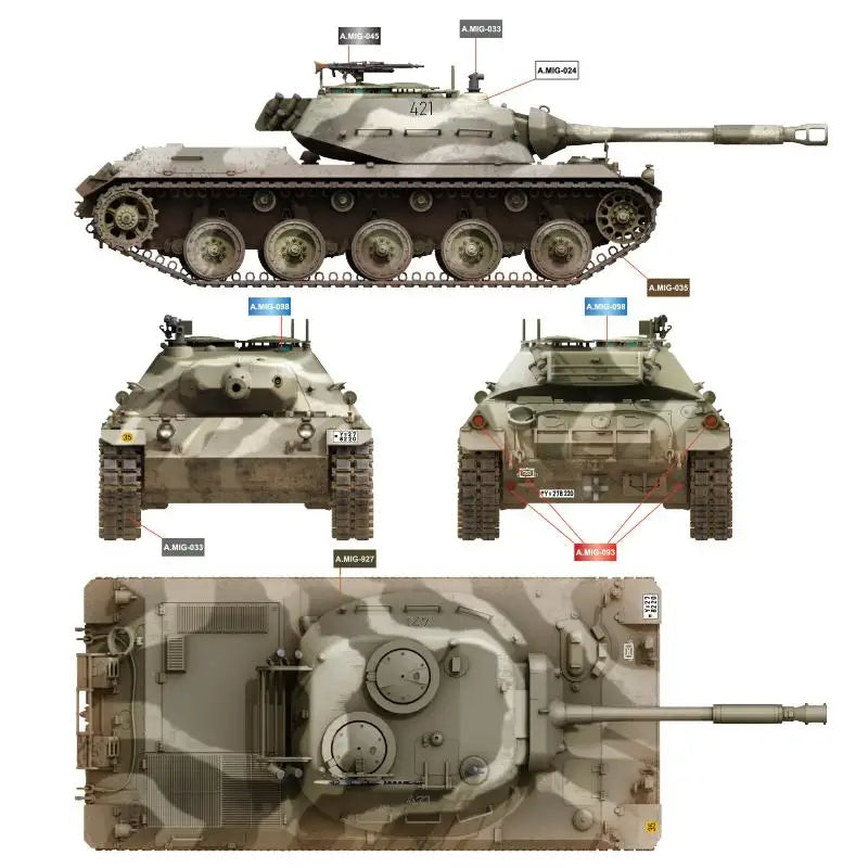 Amusing Hobby | 35A055 Ru251 Spähpanzer 1:35 Model Kit