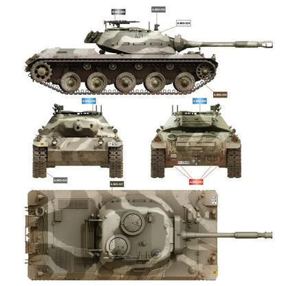 Amusing Hobby | 35A055 Ru251 Spähpanzer 1:35 Model Kit