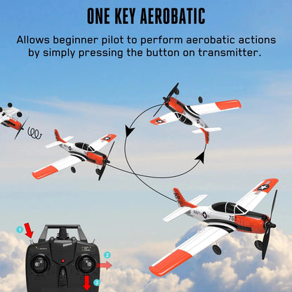 Volantex T-28 Trojan RC Plane 2.4G 4CH RTF