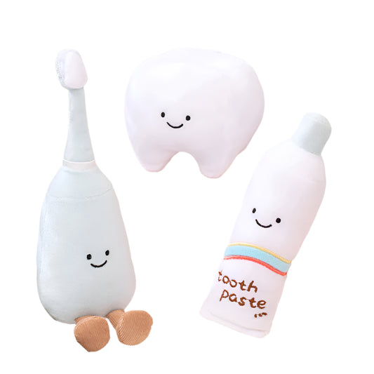 PlushBuddies Dental Care Plush Toy Collection