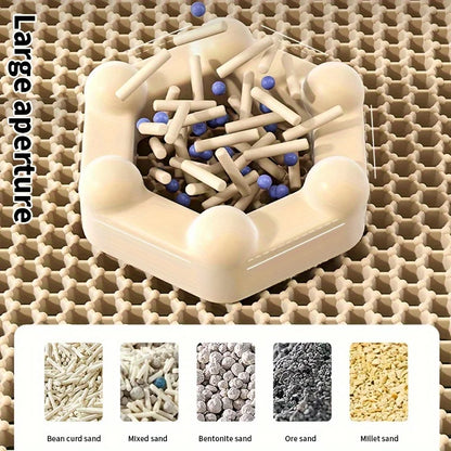 Honeycomb Double Layer Cat Litter Mat