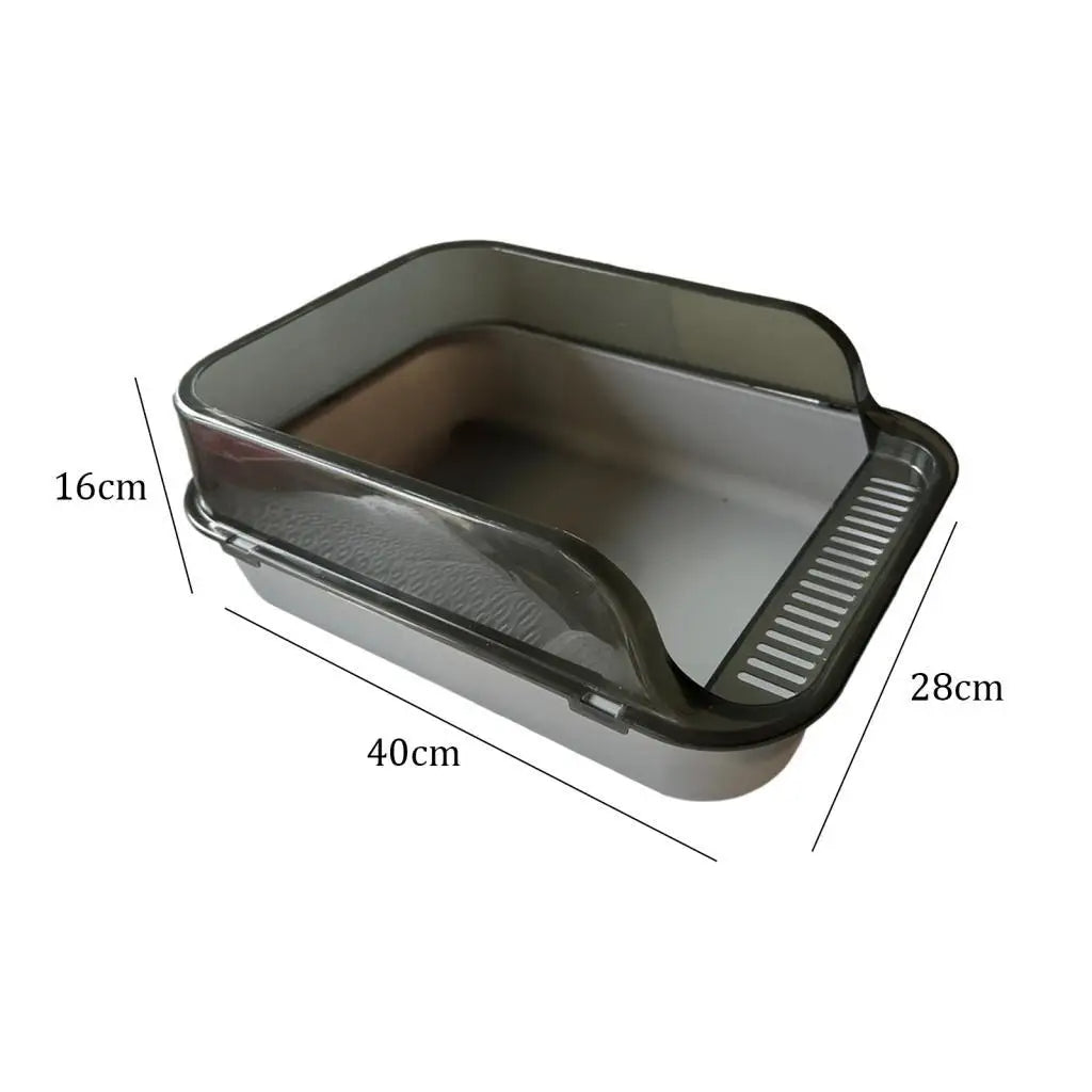 Cat Litter Box | High Side Semi Closed