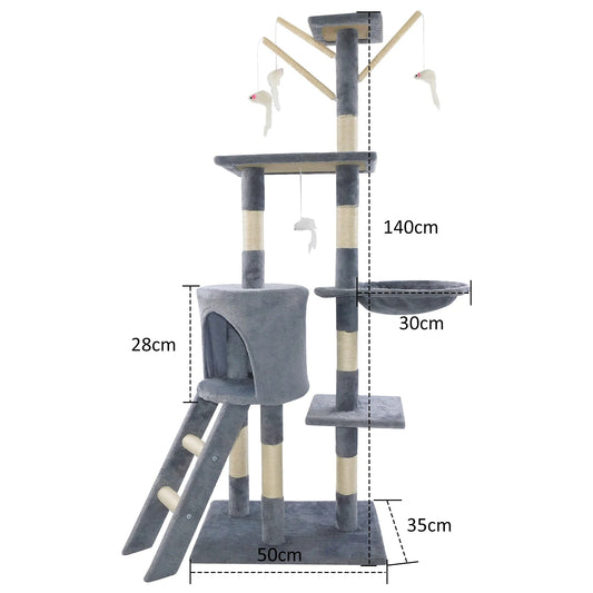 Cat Nest Climbing Tree 140cm