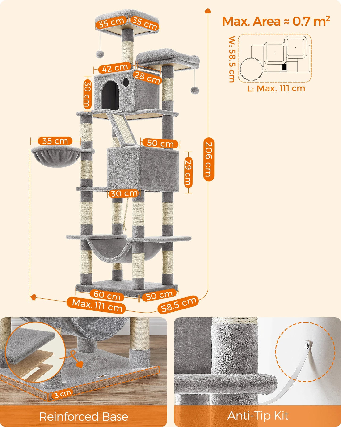 Climbing Castle Cat Tree