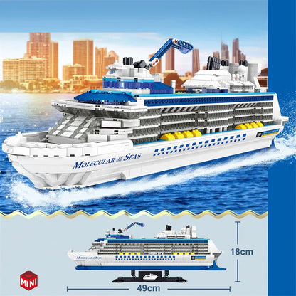 2428-teiliges Molecular of the Seas City Kreuzfahrtschiff