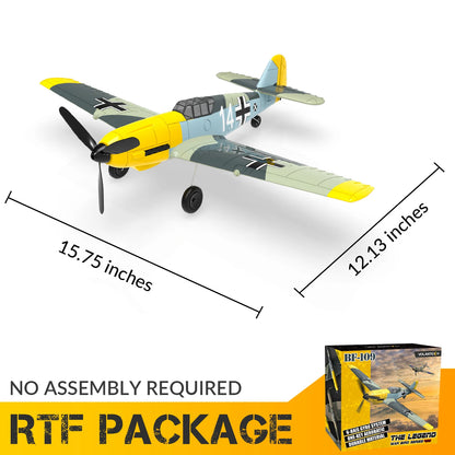Volantex Messerschmitt BF109 RC Plane 2.4GHz 4CH RTF