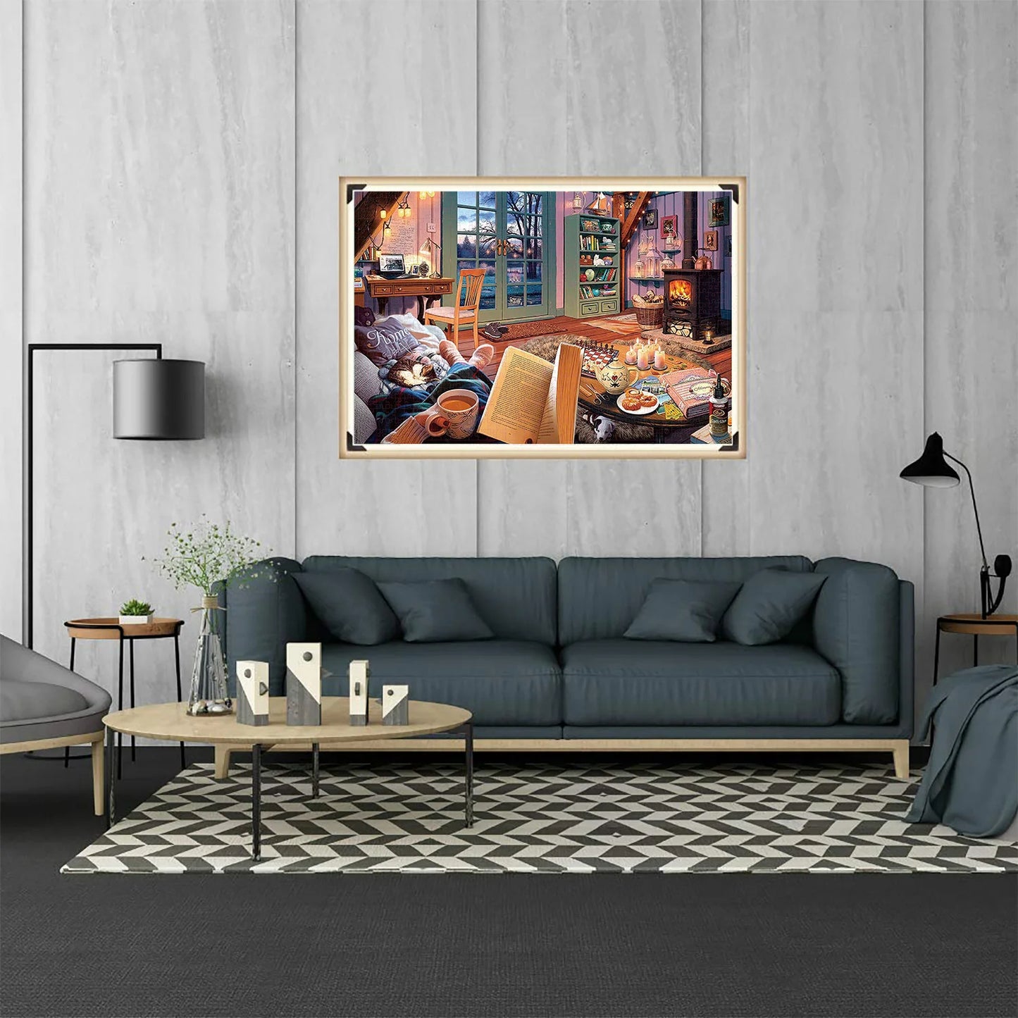 1000 Piece Warm Home Jigsaw Puzzles